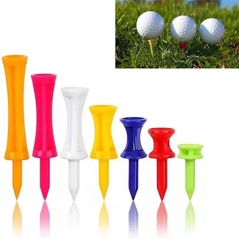 50 Pezzi/Confezione Accessori Professionali per Golf, Nuovi Prodotti per la Pratica del Golf, Supporto per Palline in Plastica