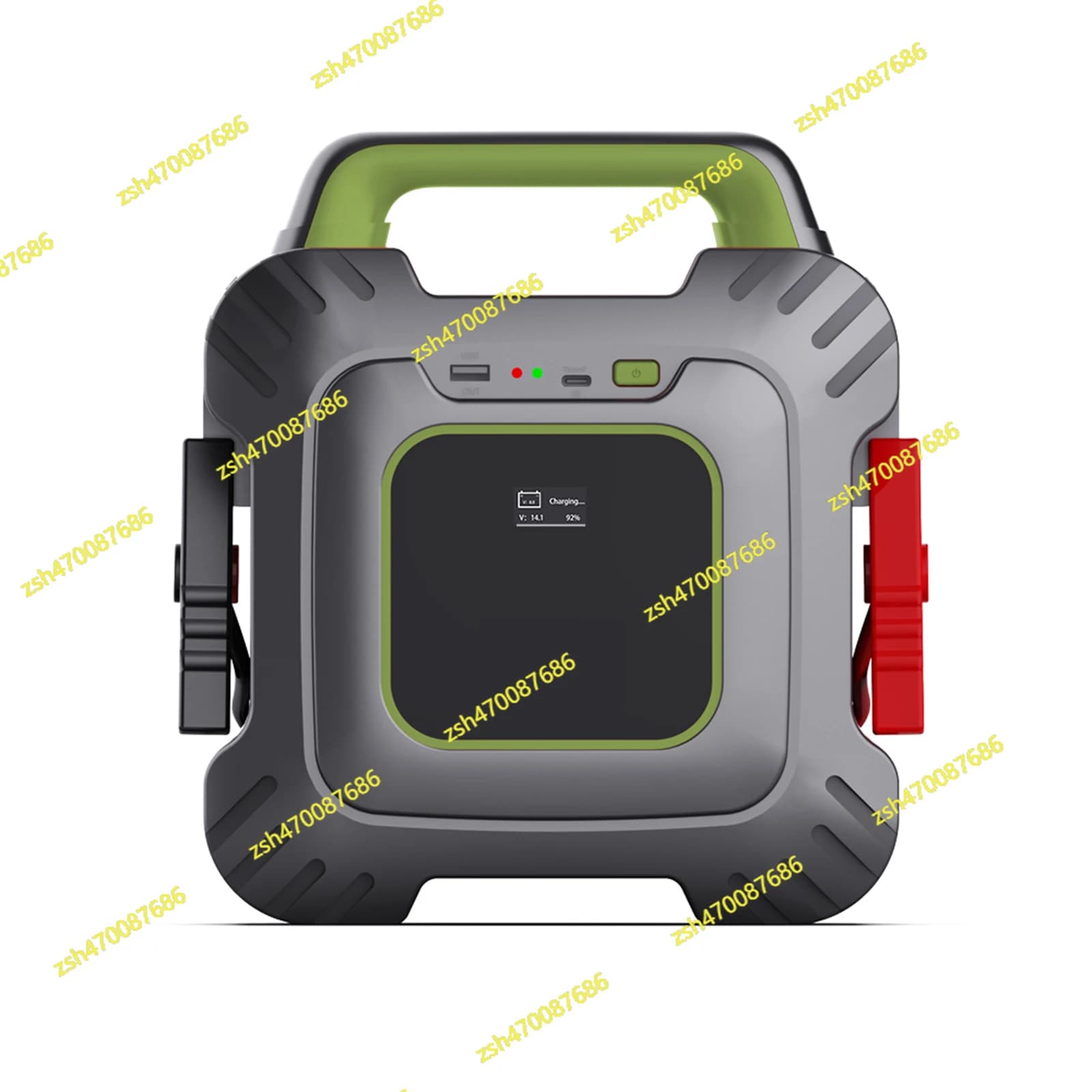 Avviatore di emergenza per auto 12V 18000F Corrente di picco Dispositivo di avviamento per booster di emergenza per auto portatile Alimentazione di avviamento di emergenza per auto