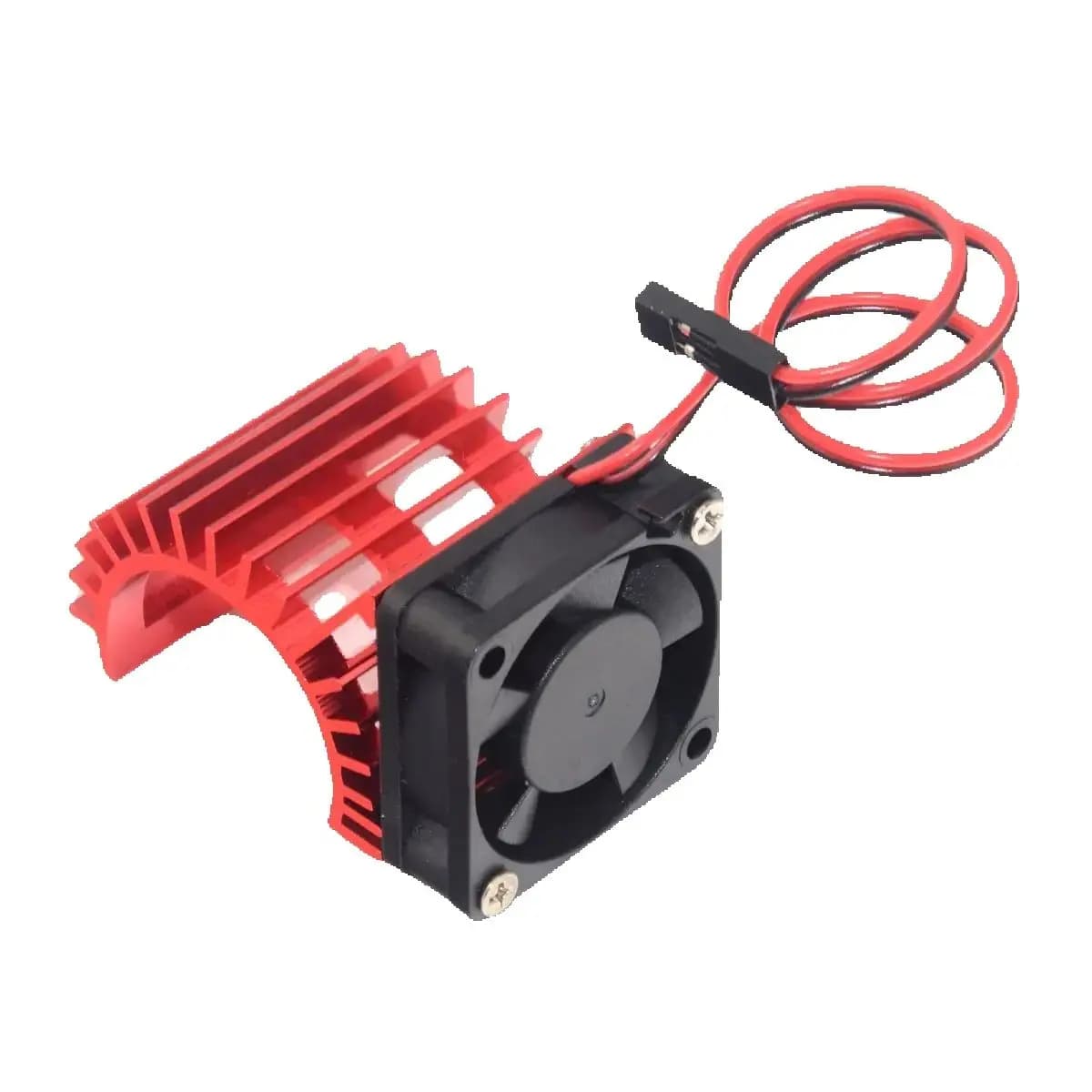 1pc Elettrico RC Auto 380/540 Motore Elettrico Stock Copertura A Prova di Alluminio Dissipatore di Calore Ventola di Raffreddamento Vestito per Tutti I Giocattoli Auto 1/8 1/10 RC