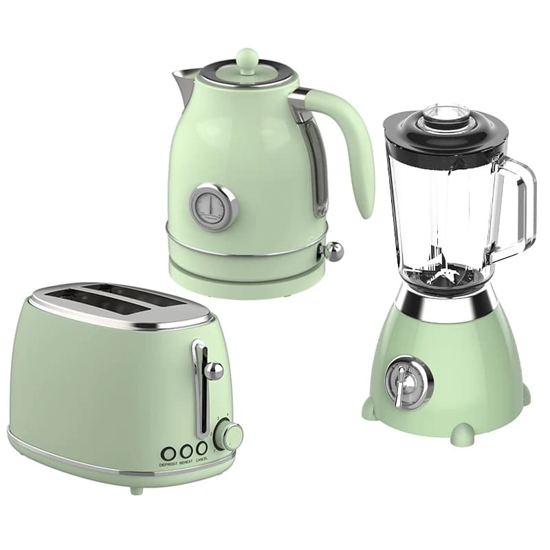 Optional Equipment Set Smart Toaster Electric Kettle and Stainless Steel Toaster