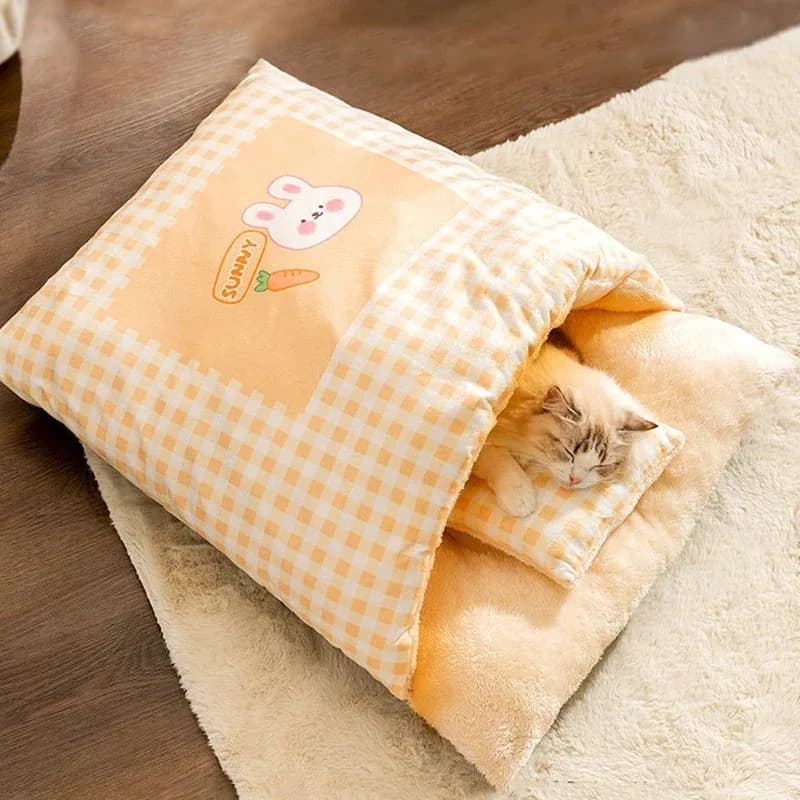 Letto per gatti Caldo inverno Forniture per animali domestici Tutte le case Prodotti accessori Cestino per cani Cose Cucciolo Gattino Habitat Accessori Tappetino Letti Gatto