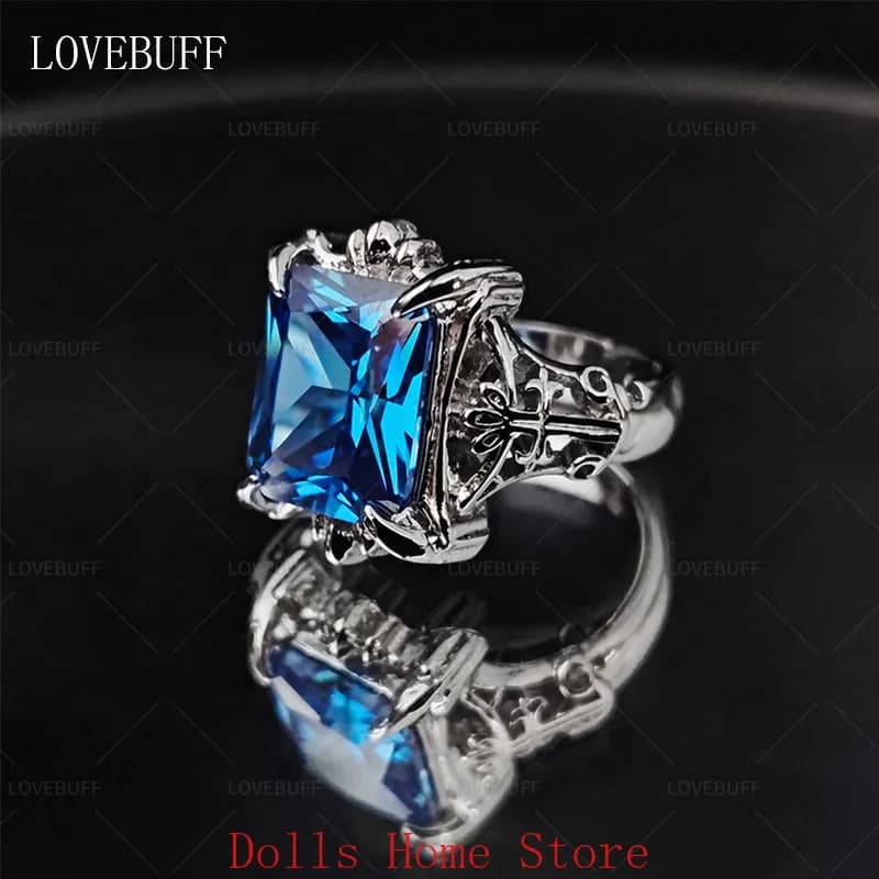 Anime Ciel Phantomhive Commemorative Ring, Design Inspired by Video Games, Birthday Gift for Cosplay