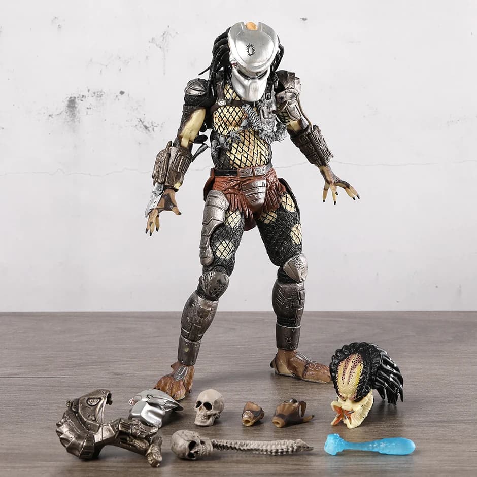 NECA Predator Jungle Hunter 7 pollici Action Figure con accessori Modello Figura giocattolo