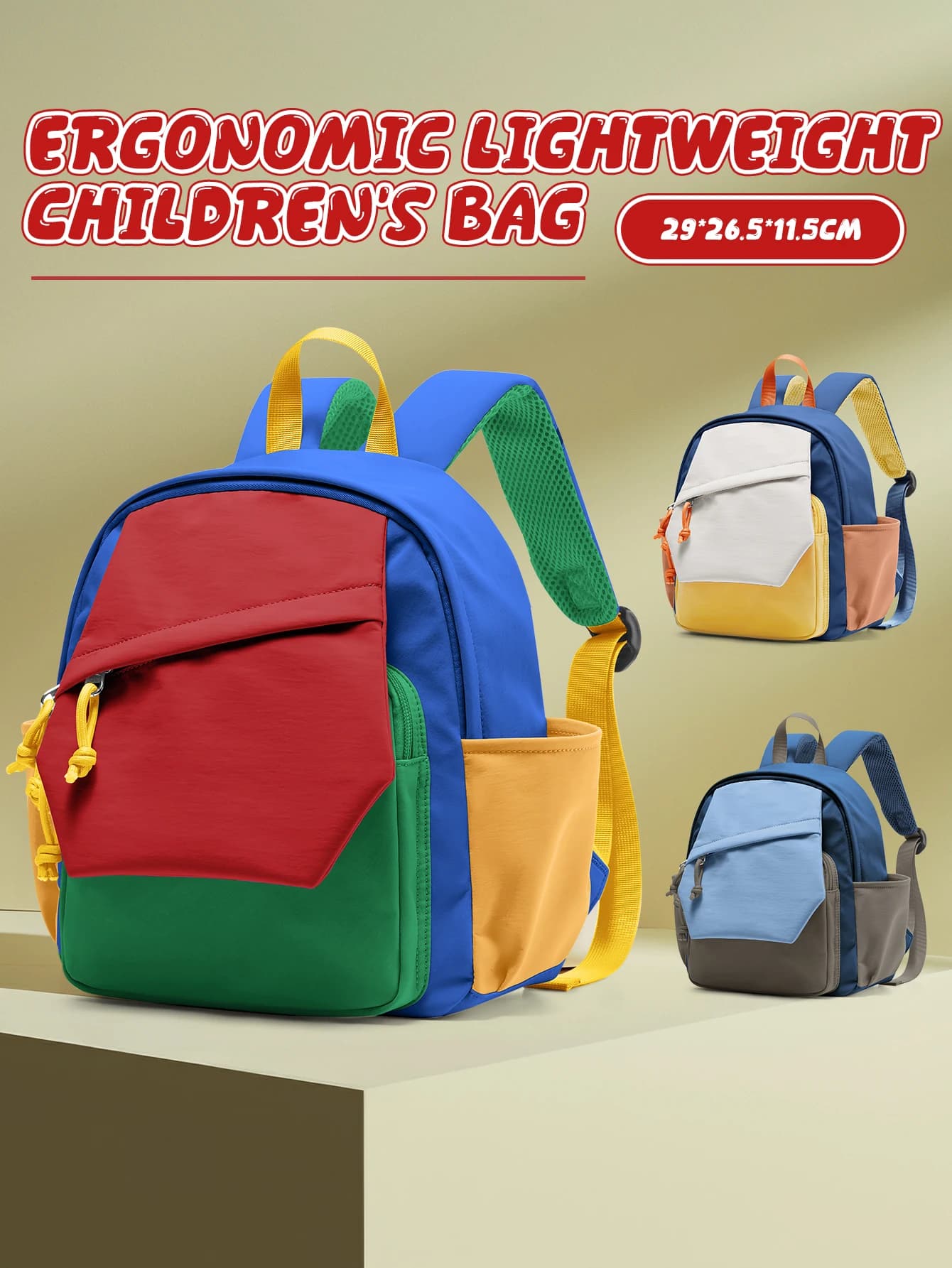 Zaino carino per ragazzi e ragazze, borsa da scuola leggera e impermeabile, perfetto per asilo nido, scuola materna, escursionismo e viaggi