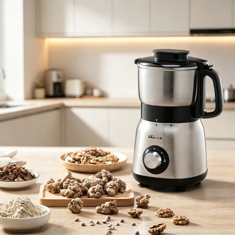 Electric Herb Spice Grinder Unisex Multi-Function Powder Mill Crusher Blender Food Processor EasyClean Durable Kitchen Appliance