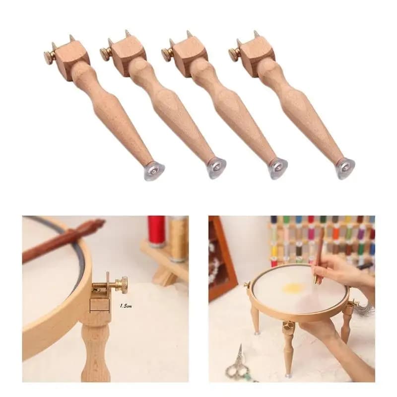 Supporto Compatto per Telaio da Ricamo per Cross Stitch, Facile da Riporre e Utilizzare