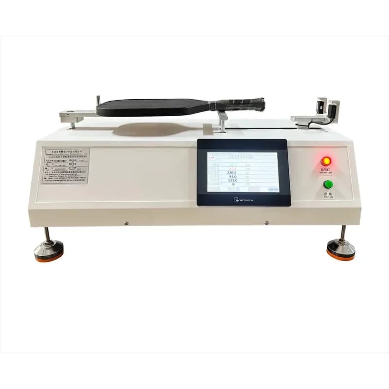 Ball Racket Weight & Length Measurement Testing Machine Digital Display Racket Balance Tester for Pickle, Tennis, Beach