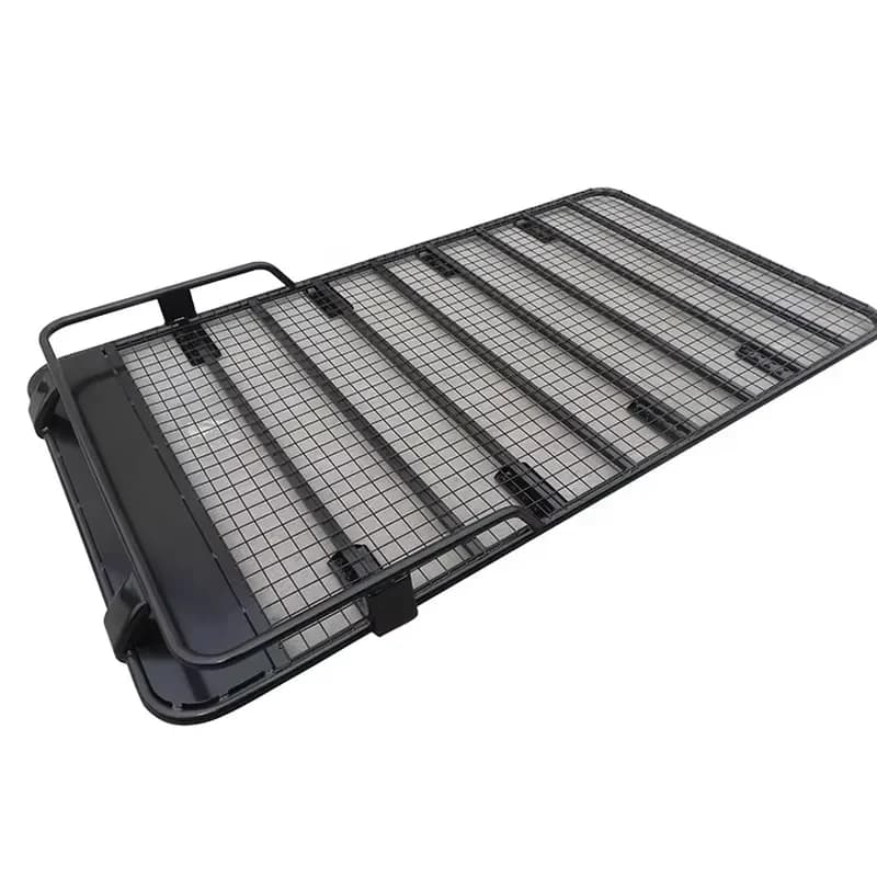 Heavy Duty Steel General Purpose Roof Rack Universal Car Top Cargo Carrier Luggage Basket for SUV Sedan Truck Travel Camping