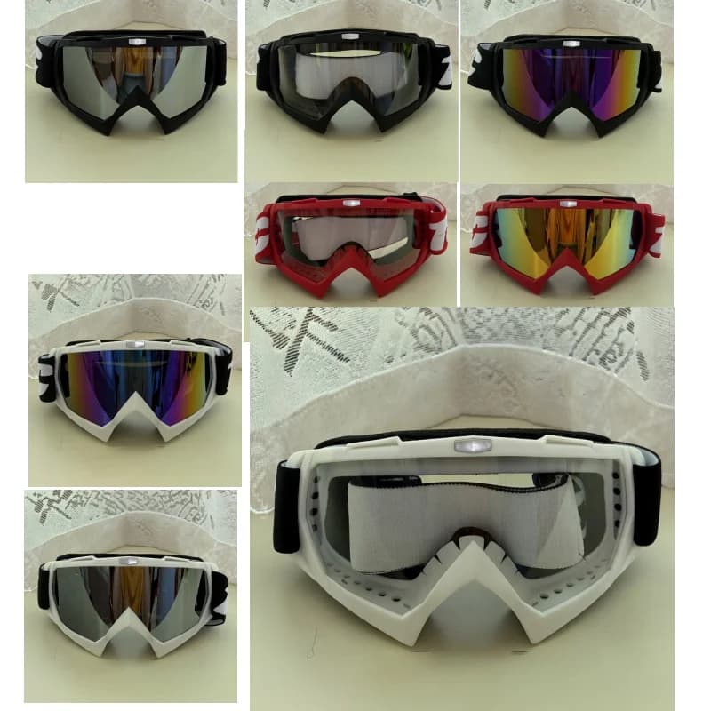 All‑Weather Outdoor Sports Goggles Dust‑Proof Anti‑UV Wind Shield Eyeglass for Cycling Motocross Ski Adventure