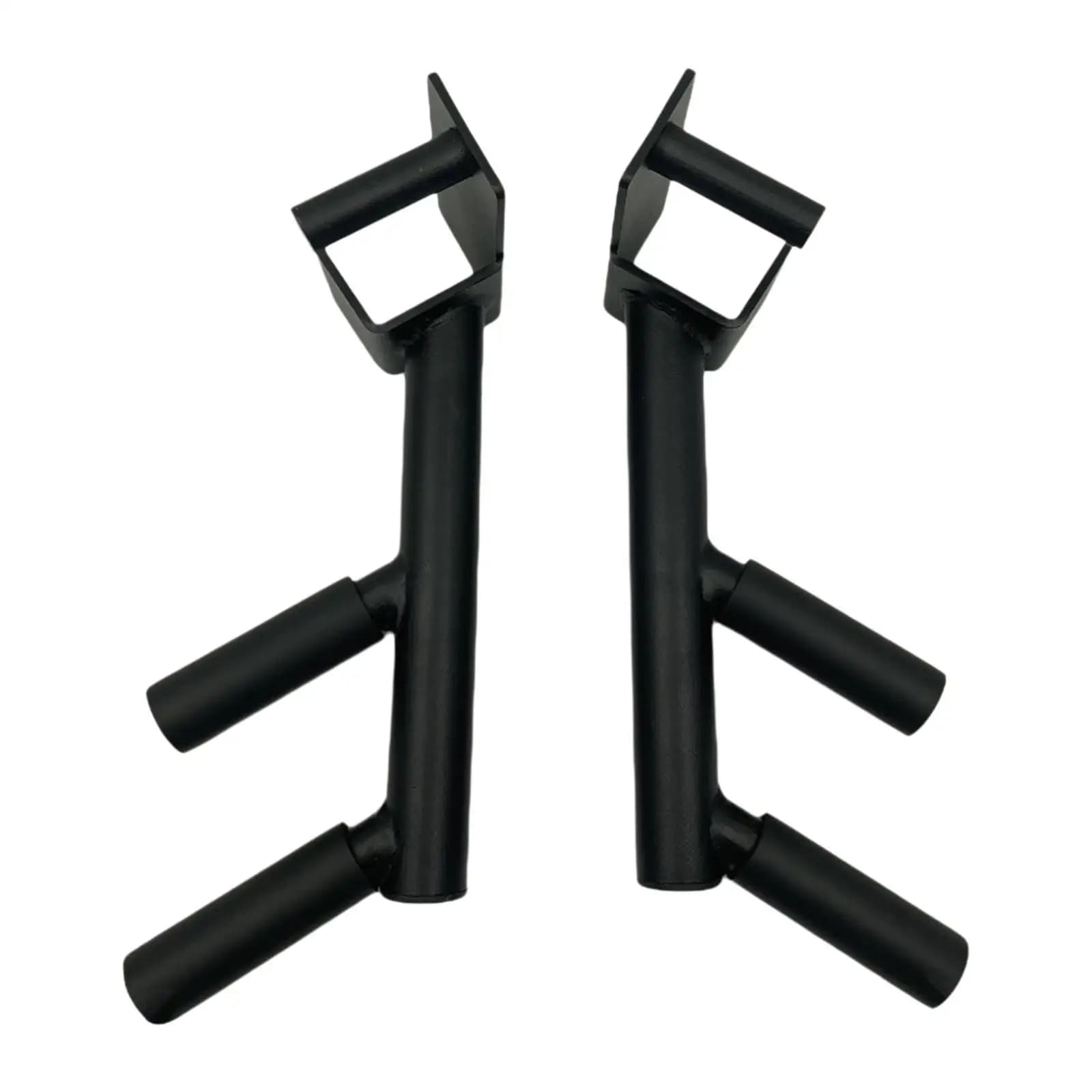 2x Fitness Bar Attachments Dips Training Accessories for Power Racks Pull up
