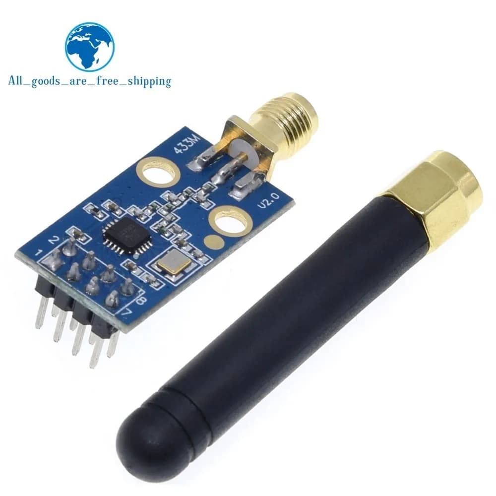 Modulo TZT 1/3PCS CC1101 433 MHz con modulo ricetrasmettitore antenna SMA per Arduino