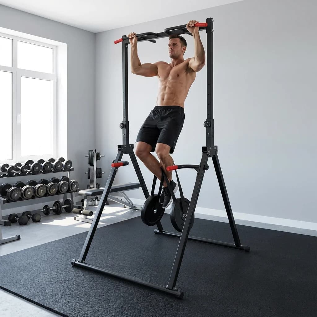 Custom Logo Wholesale Multi-function Power Tower Professional Strength Training Gym Equipment Dip Station Pull-up Bar for Gym