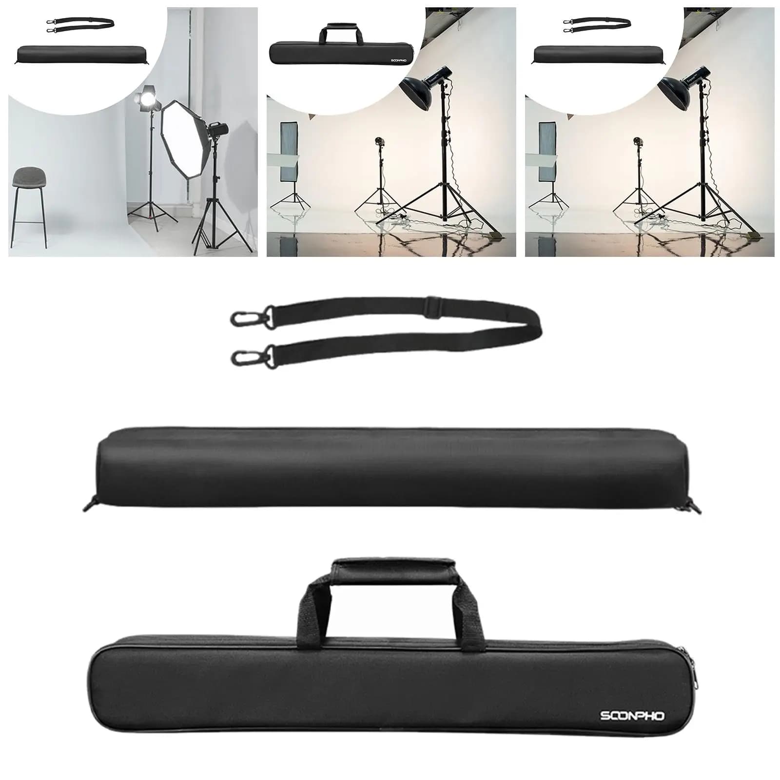 Photo Accessories Tripod carrying case, sturdy Oxford portable protective bag for photo umbrella
