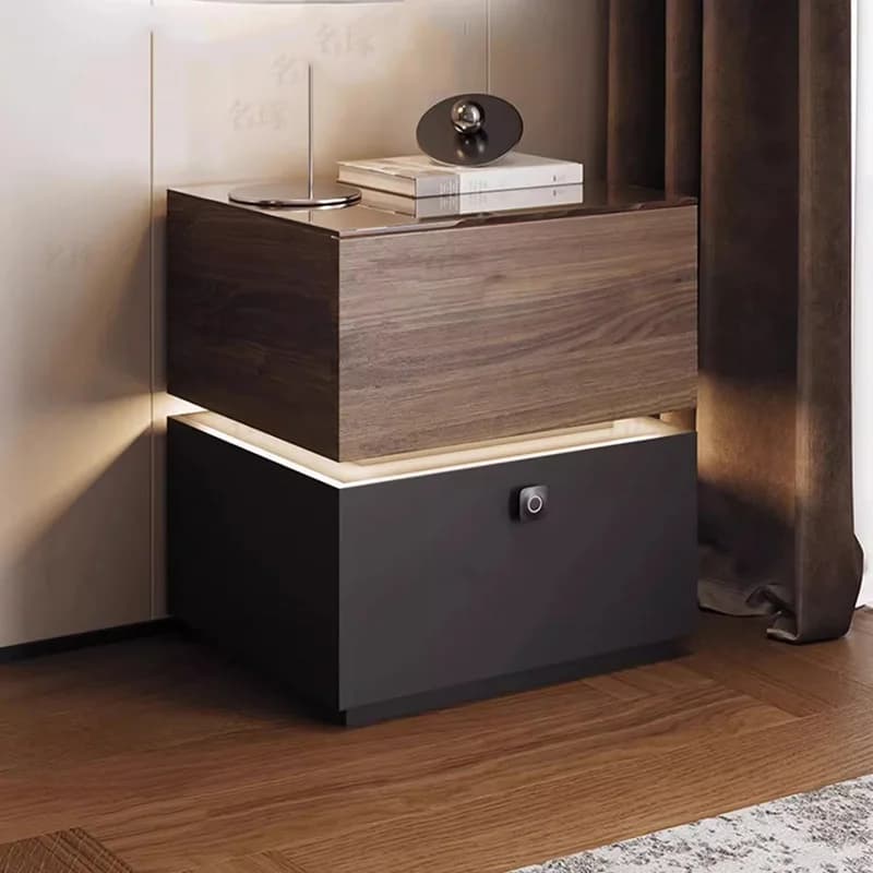 Scrivania Comodino nordico Classificatori portaoggetti Comodino unico alla moda Comodo organizzatore Mesa De Noche Mobili per la casa