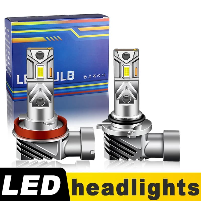 2PCS CANbus For Acura MDX 2004-2006 2005 LED Headlight Bulb 9005 H11 12V Hi/Lo Beam Power Super Bright Plug & Play