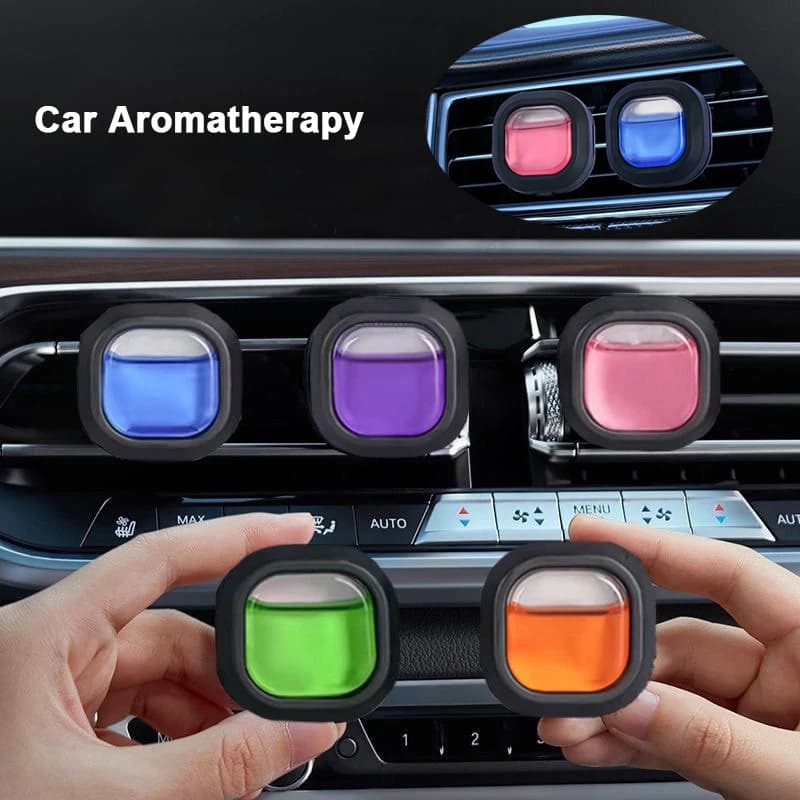Automatic Air Output Aromatherapy Clip Car fragrance with essential oil Deodorant for interior car Removing smells Perfume perfume