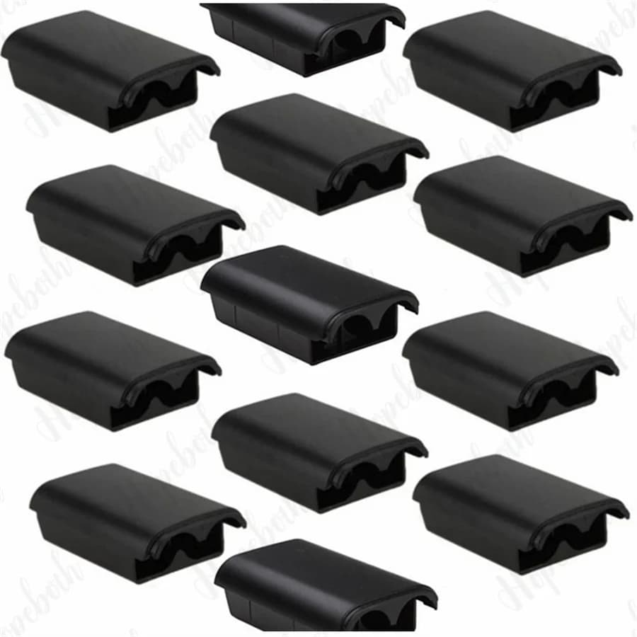 100/50/20/10PCS Batteria AA ricaricabile Cover posteriore Custodia Shell per Xbox 360 Controller wireless Nuovi accessori di gioco Nero Bianco
