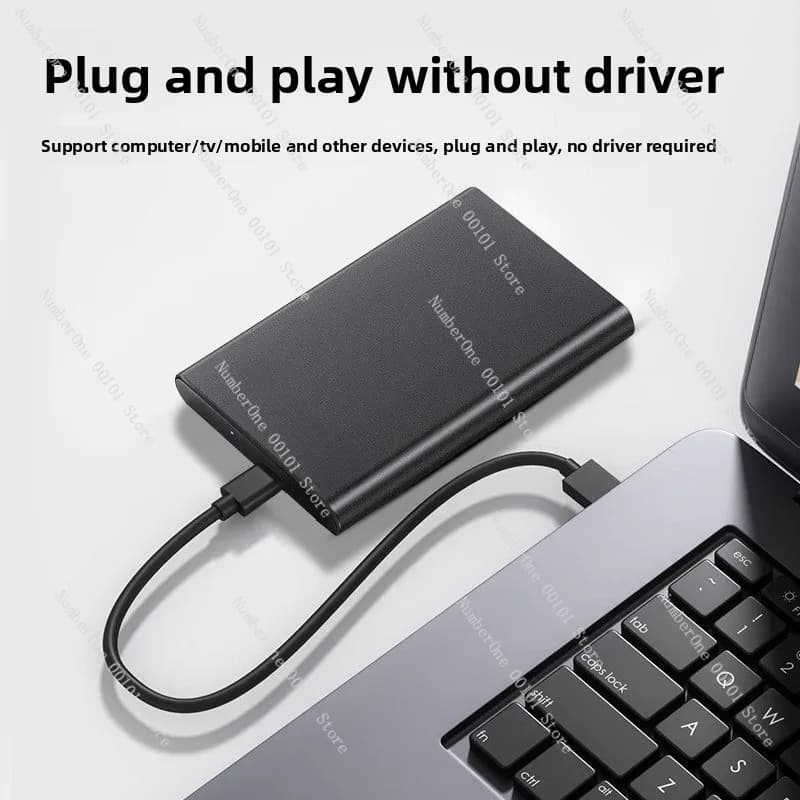 External Hard Drive 1TB 500GB 2TB High Speed Portable HDD SSD Storage for PS4 Xbox PC Laptop Gaming