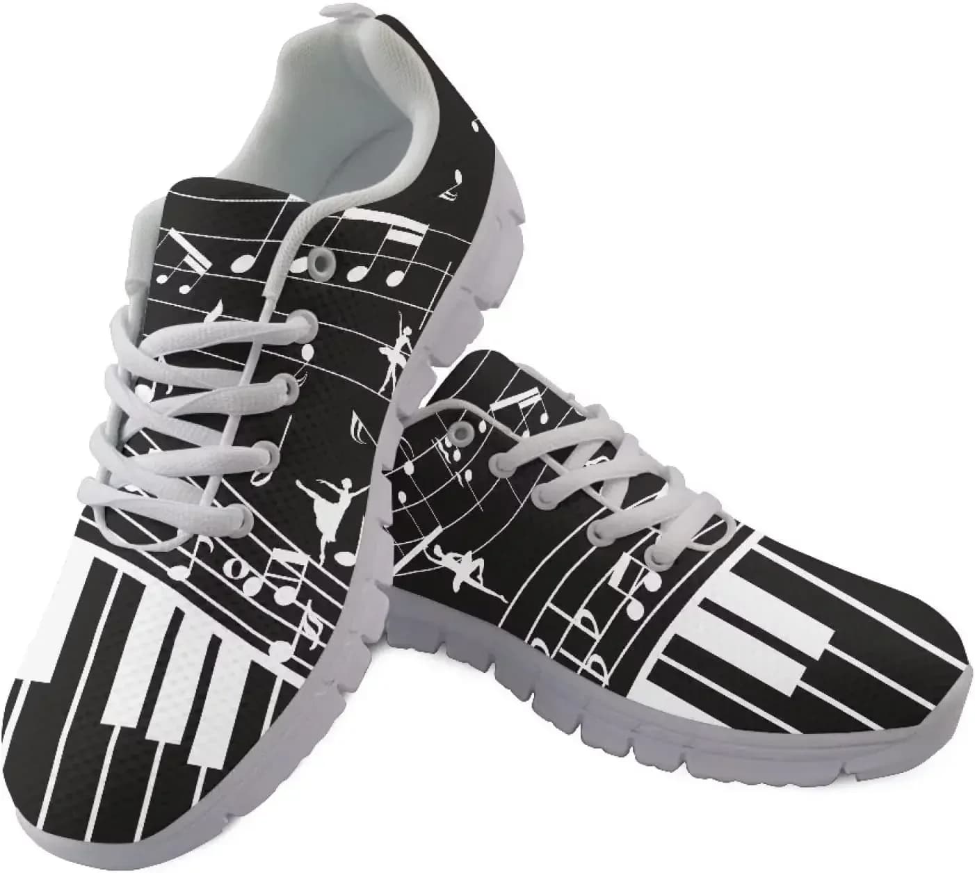 Women's sneakers with laces, tennis shoes, comfortable gym sports shoes, fitness and running for women and girls