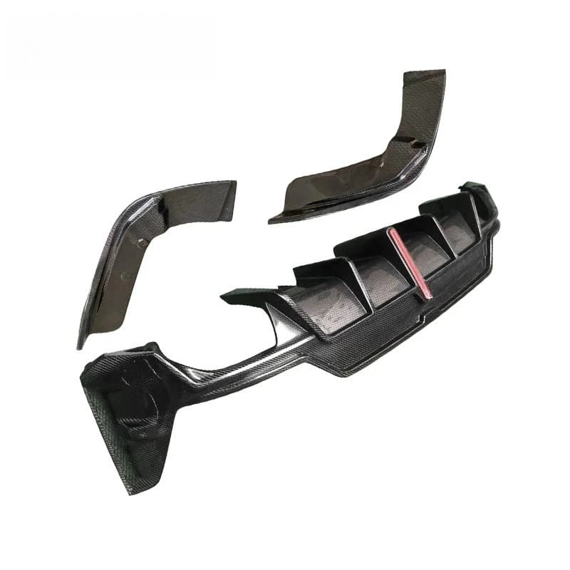 Diffusore posteriore modificato per paraurti, labbro posteriore, spoiler, parti per tuning