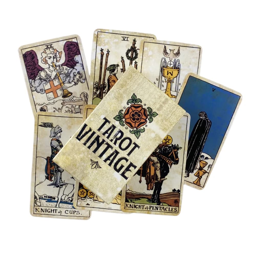 Tarocchi Vintage Cards Of Rider Design unico Oracle Deck Fortune-telling divinazione Edition Worlds Creativity giochi da tavolo