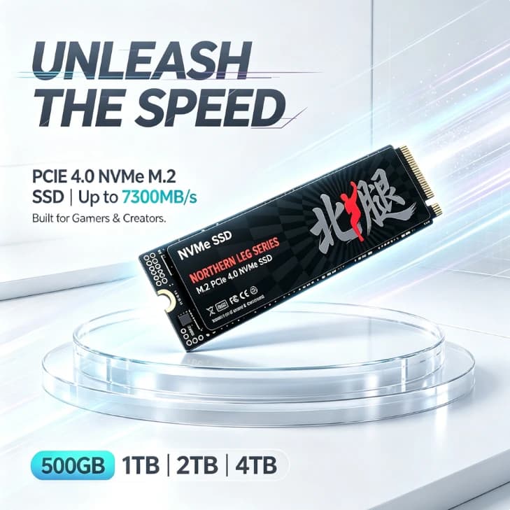 Original BTXL Portable External NVMe SSD PCIe Gen4 High Performance Fast Solid State Drive Storage for PC Laptop Desktop