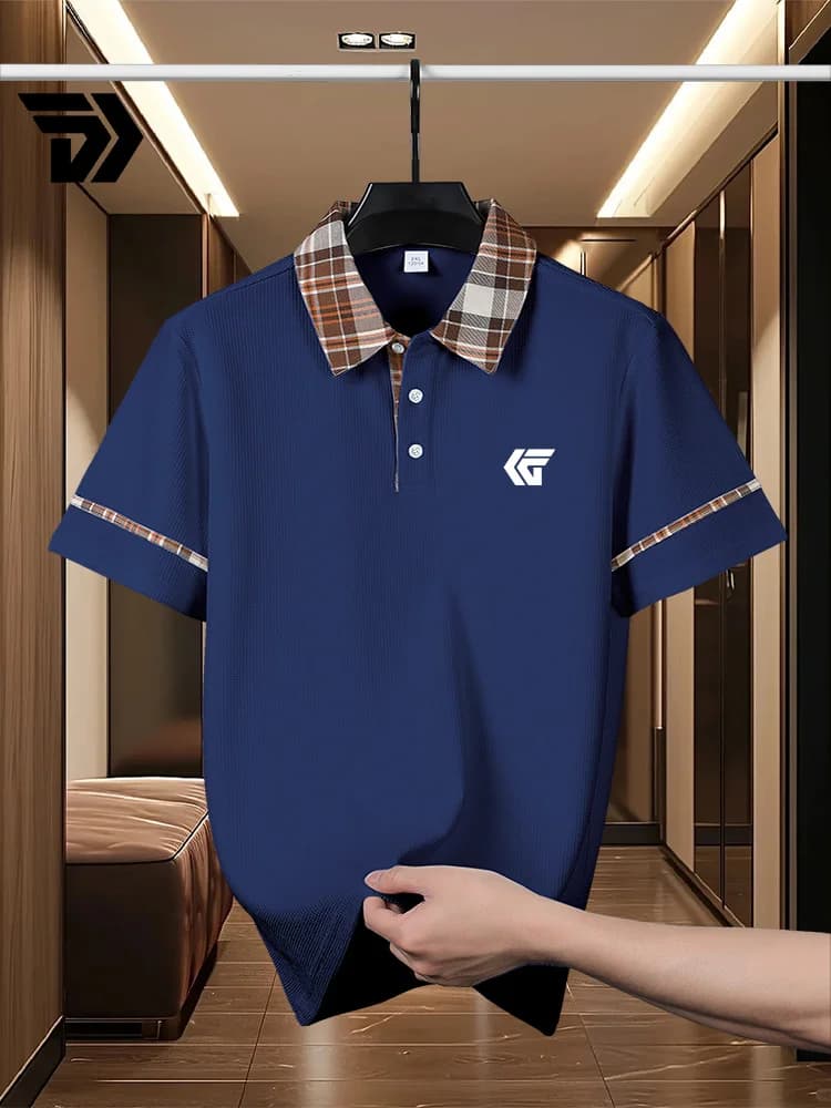 Polo a maniche corte da uomo di alta gamma 2026: Nuova collezione estiva, alla moda, per golf e tempo libero