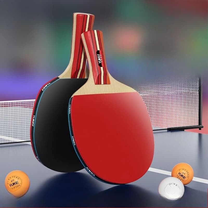 Professional level ping pong rack set for beginners with both pen and left hand grips