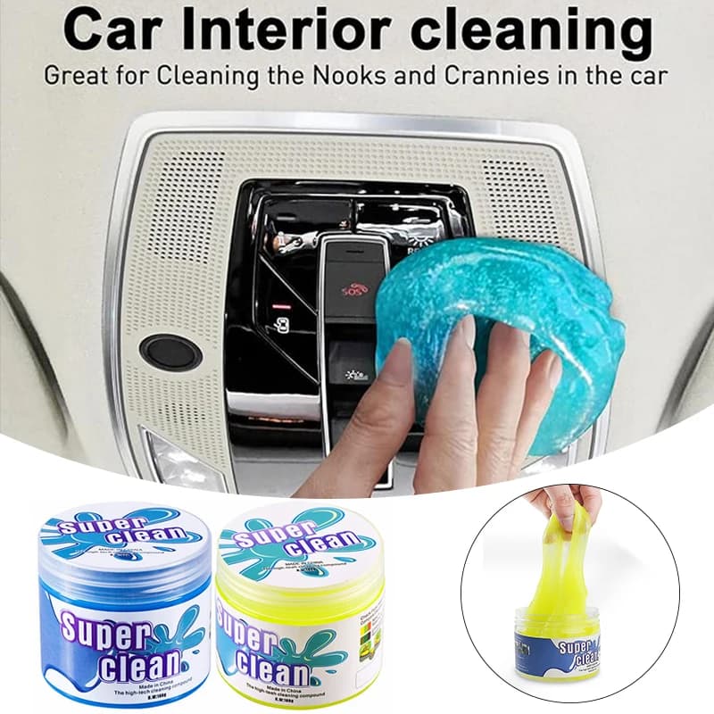 Super polvere pulita argilla polvere detergente per tastiera giocattoli melma gel detergente gel per auto kit di mastice di fango USB per colla detergente per laptop