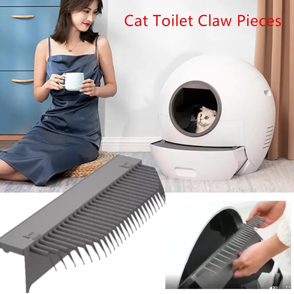 Padelle automatiche per gatti artiglio per gatti pezzi di artiglio per lettiera per gatti automatica sacchetto della spazzatura pulizia per animali domestici di parti di ricambio
