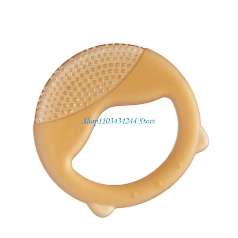 Giocattolo per dentizione del bambino Massaggiagengive in silicone facile da pulire Massaggiatore delicato per dentizione