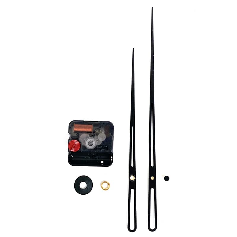 12888 round hole 6mm high torque 6mm screw axis quartz movement large accessory with 90128 black hands diy kit