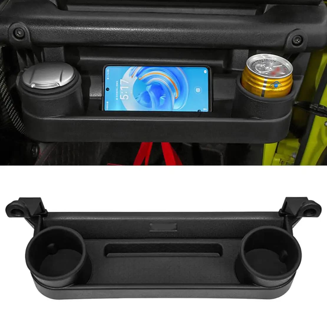 Nero Cruscotto Guanto Box Scatola di Immagazzinaggio Organizzatore adatto per Suzuki Jimny JB64 JB74 2019 2020 2021 2022 2023 2024