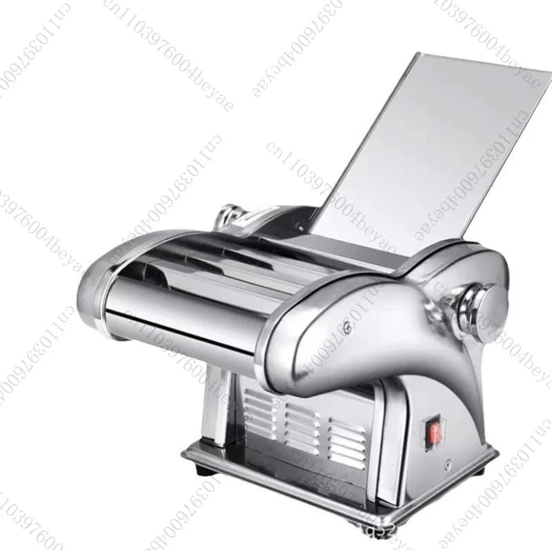 Macchina Elettrica per Pasta in Acciaio Inossidabile, Sfogliatrice per Impasto, Rullo per Pasta