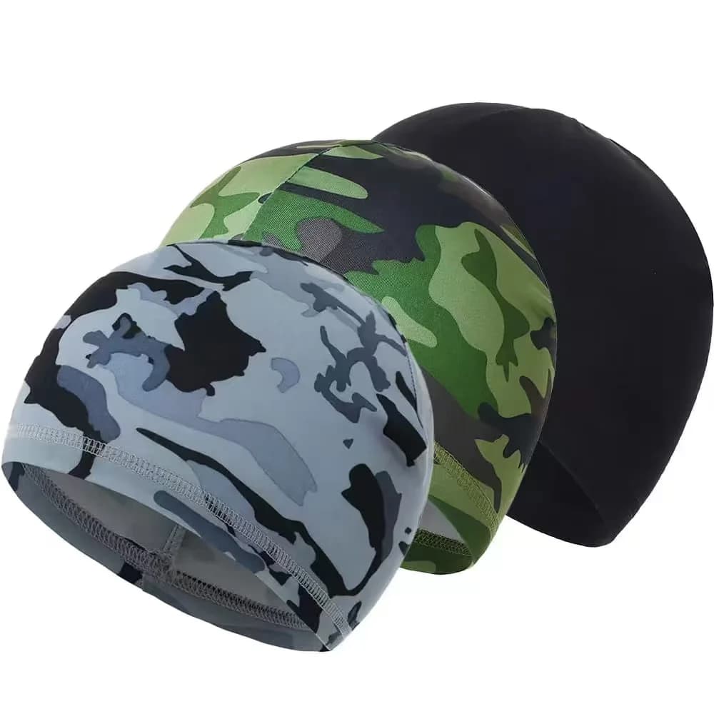 Beanie Sun Hats, Fast Drying Cycling Hat, Anti-Sudore Undergrowth, Sports Hat for Motorcycles and Bikes, Unisex Undergrowth