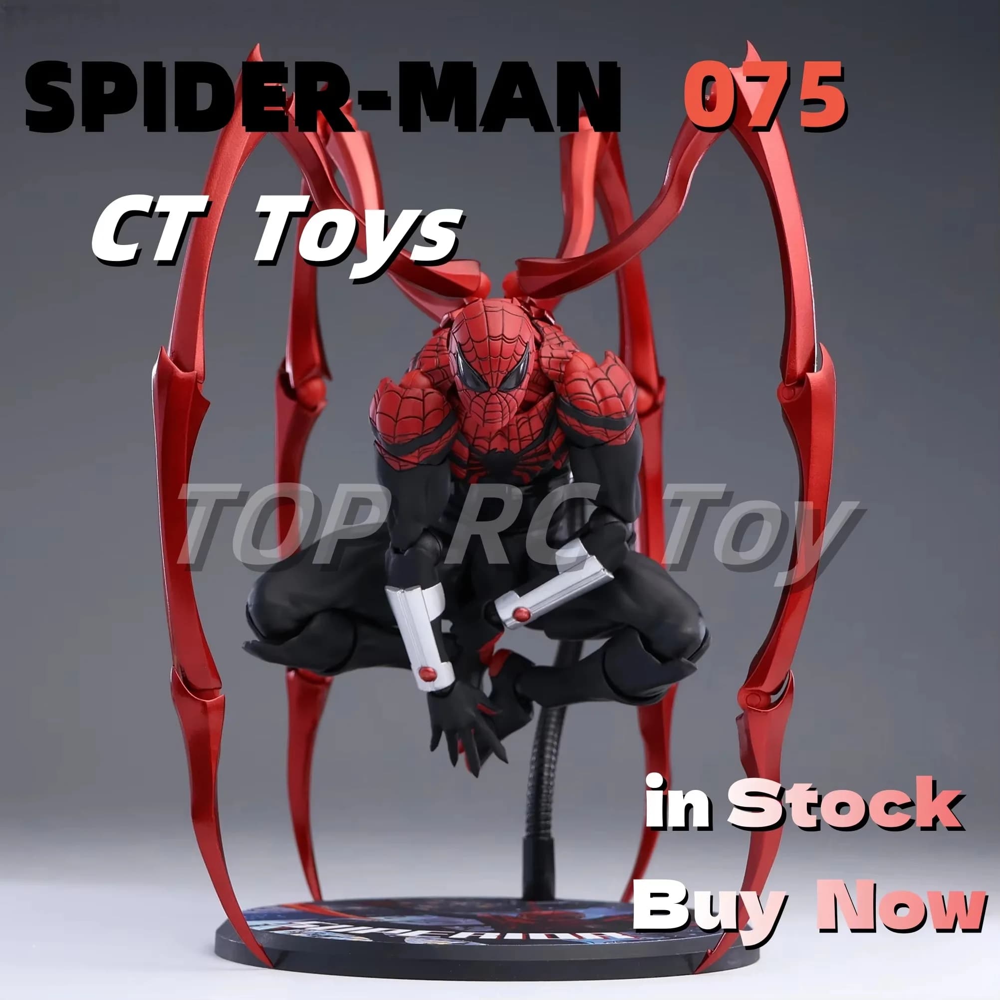 Hot Mess Toys Superior Spider Man Dottore Polpo Messtoys Peter Parker Spiderman Vicino Anime Action Figure Regali per bambini t