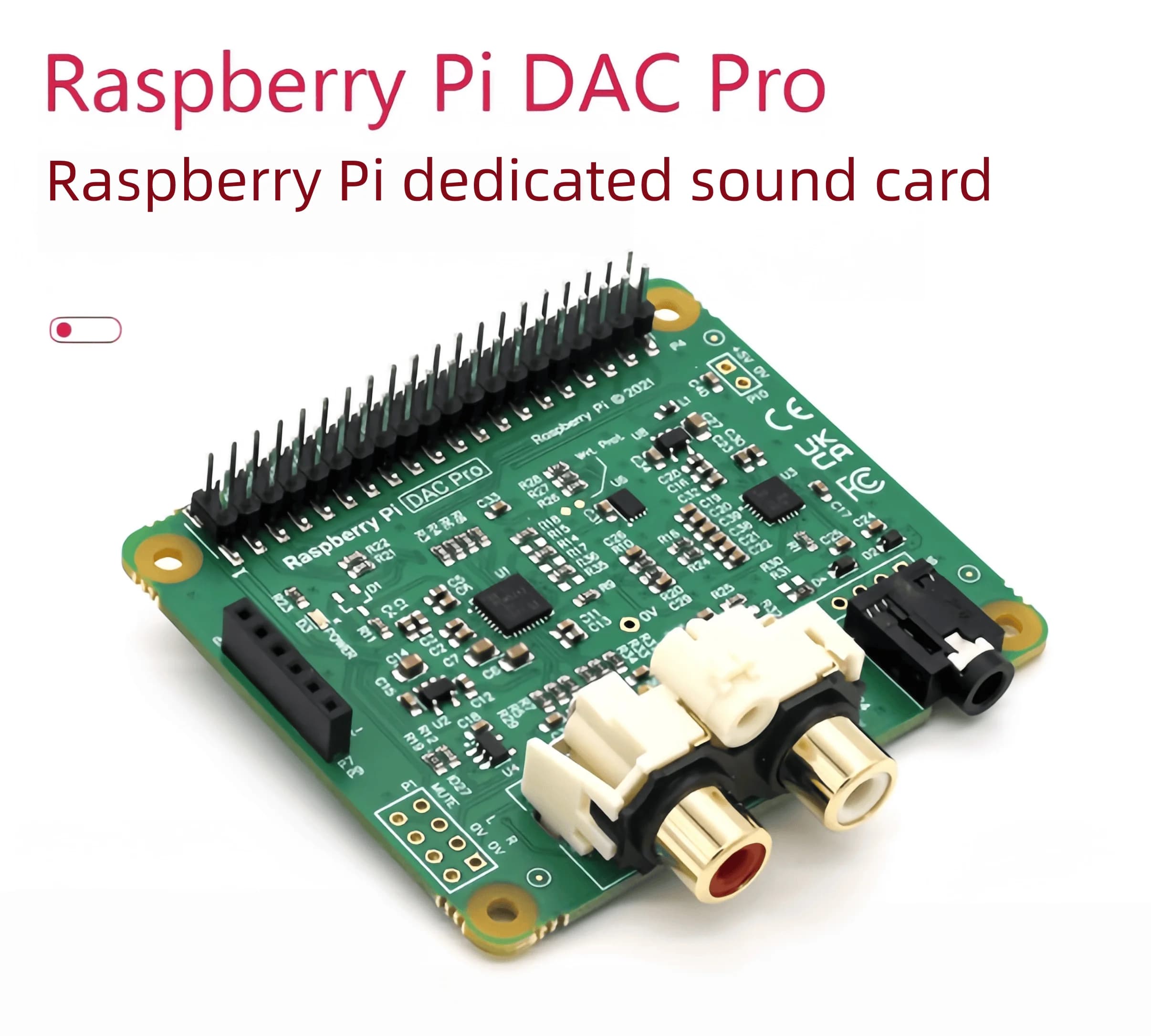 Raspberry Pi DAC+/DAC Pro sound card