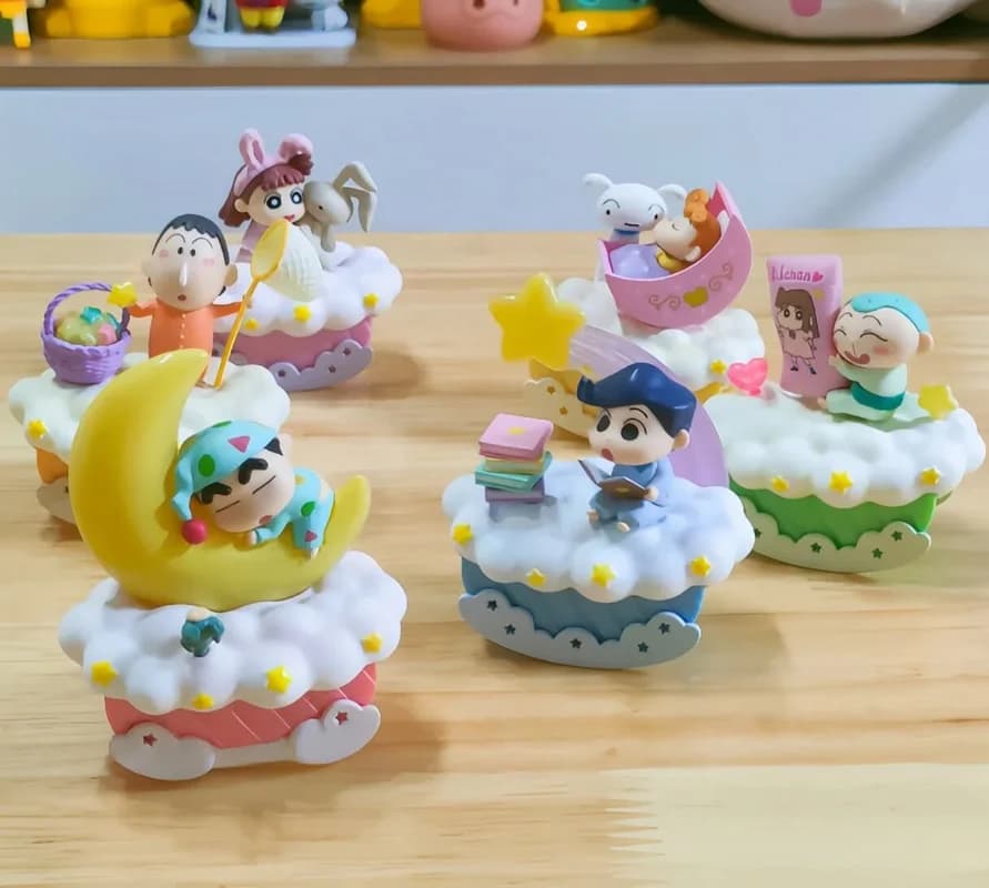 In Stock Xiaoxin Good Night Series Blind Box Pajama Time Sleep Figure Pvc Mini Action Figure Desktop Ornament Fans Surprise Gift