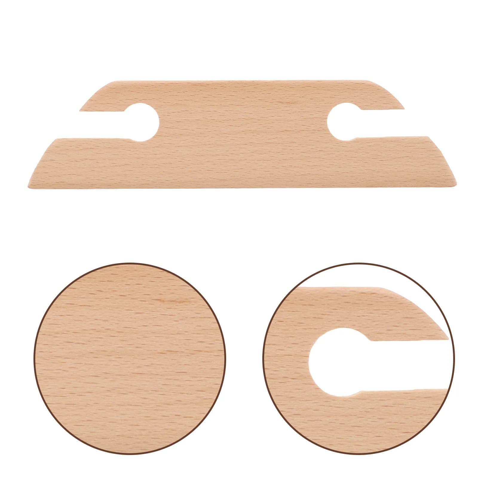 Wooden Weaving Shuttle Knitting Tool for Crochet Tapestry Loom Crafting Handmade Projects Compact Storage Easy to Use Wooden