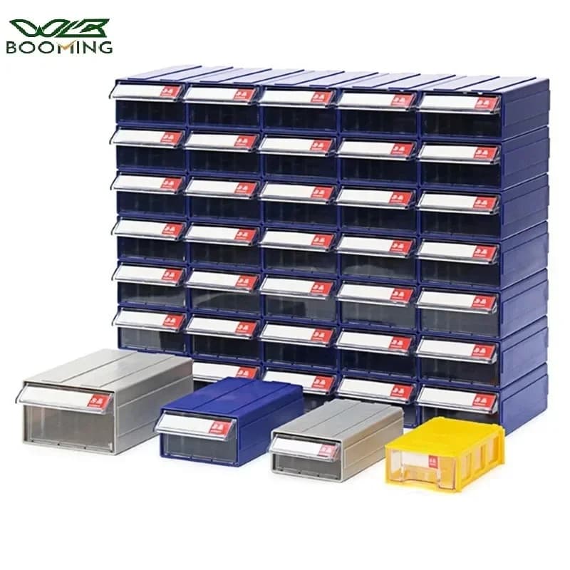 10 piece tool box, pen, small parts, hardware storage drawer, plastic debris box, desk box