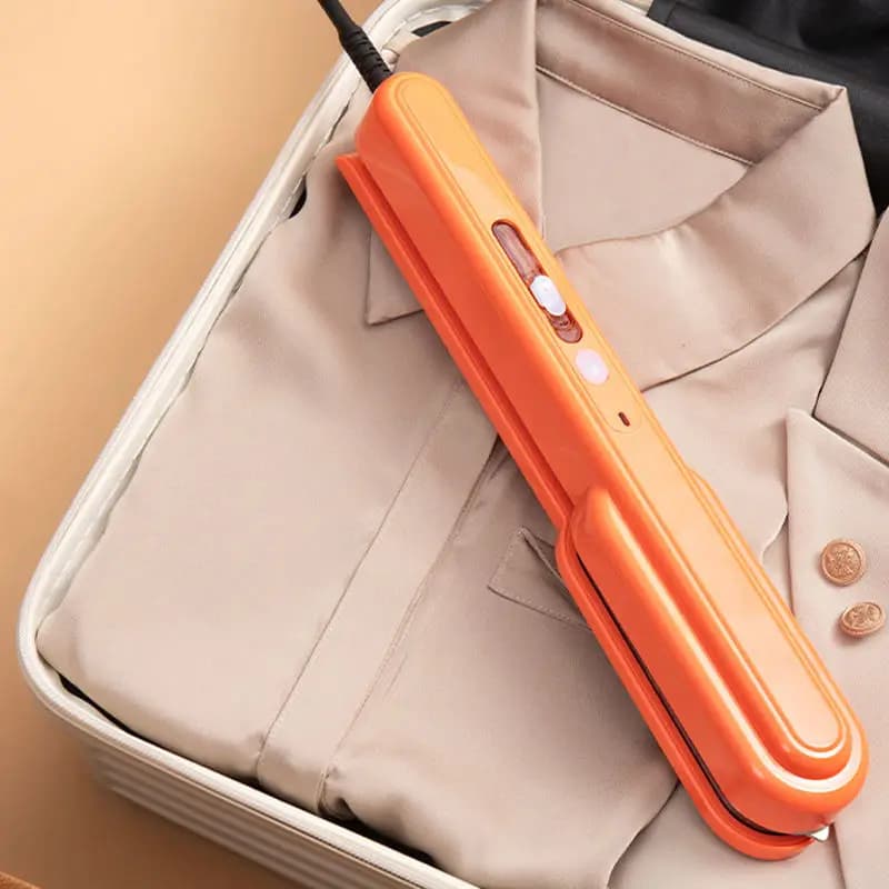 Ferro da stiro elettrico portatile professionale con clip bagnata e asciutta, ferro da stiro da viaggio, ferro da stiro elettrico per vestiti