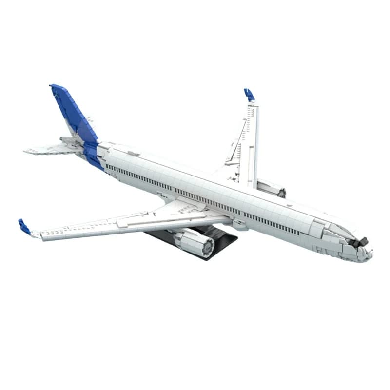 DIY Customized MOC Building Blocks Toy Large Aircraft Model Set Creative Assembly Toy - A Challenging Gift