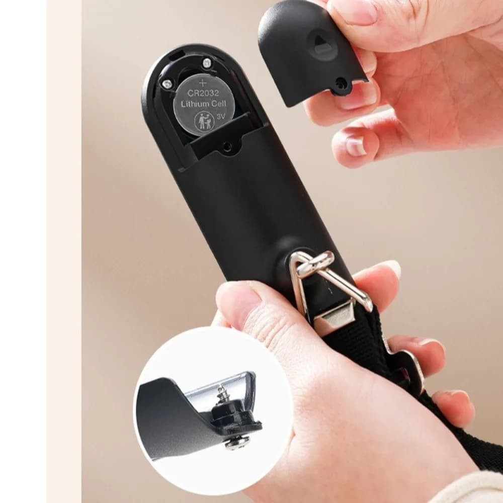 Bilancia elettronica durevole per bagagli Mini bilancia da viaggio in plastica Kg/Oz/Ib Controllo del peso dei bagagli portatile