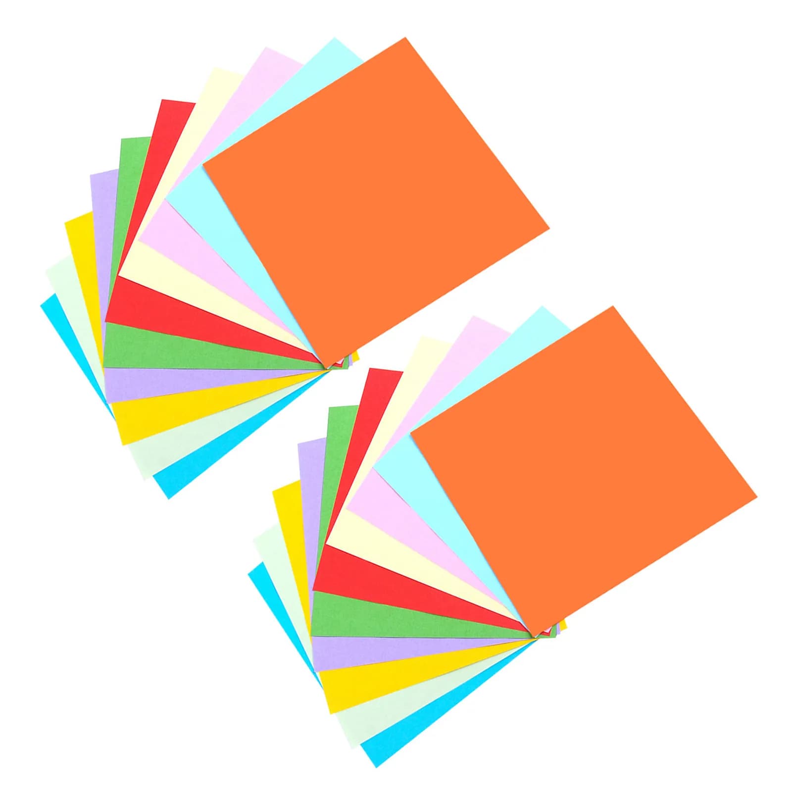 1000Pcs Origami Folding Paper 10 Colors Square Craft Paper 10x10cm Cardstock Sheets for DIY Handcraft Classroom Projects
