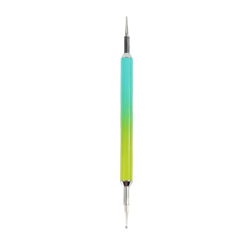 Set di Pennelli Professionali per Nail Art, Penna per Dotting, Pennelli per Estensione e Decorazione Unghie in Gel, Strumenti per Manicure
