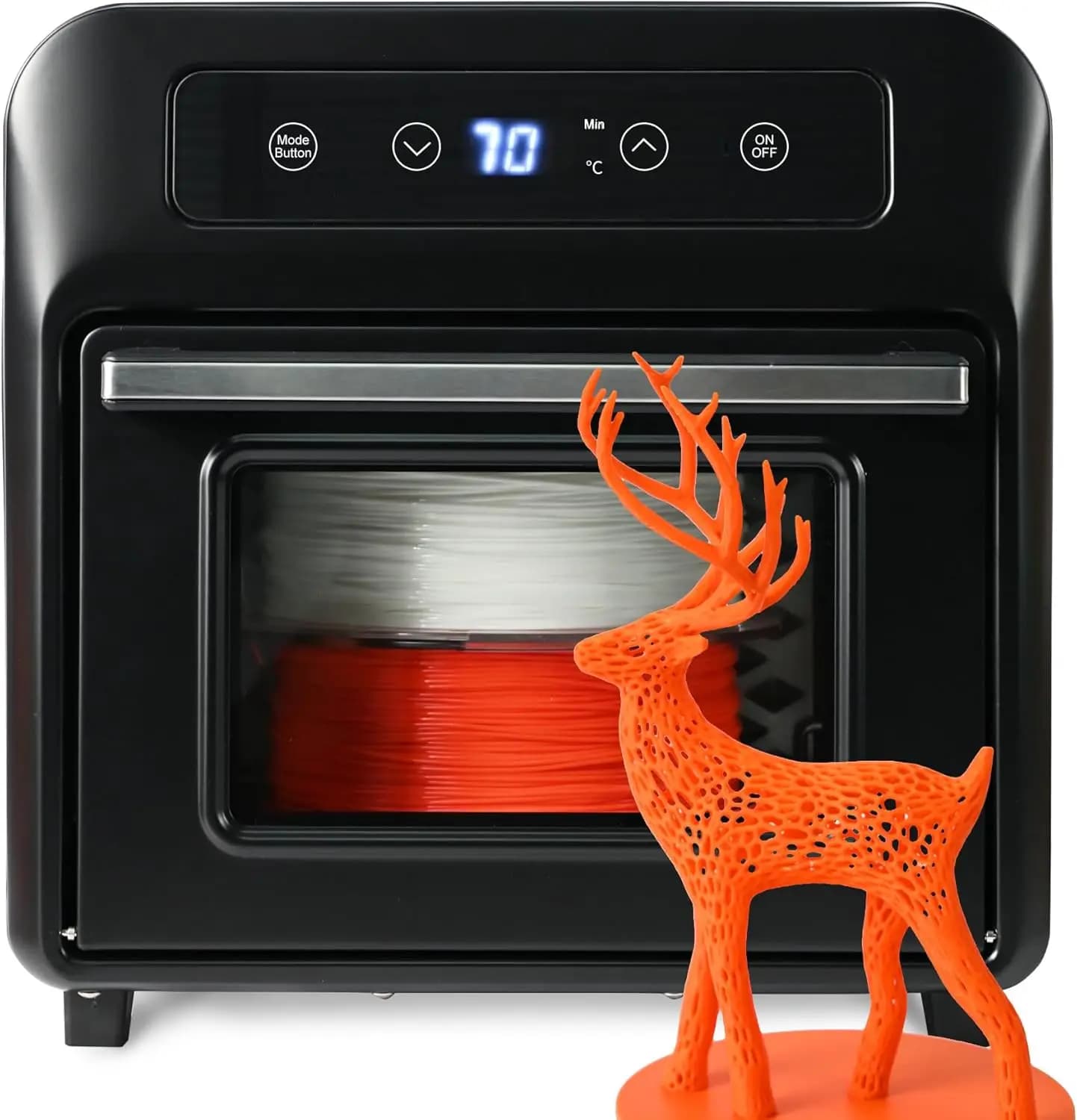 3D Filament Dryer with Fan, Fast Drying for PLA, PETG, TPU and Carbon Fiber