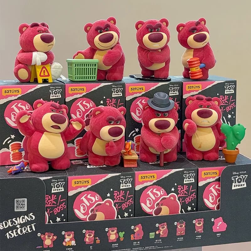 Original 52Toys Lotso Charming Boss Series Blind Box Collection Model Desktop Decoration Child Custom Birthday Gifts