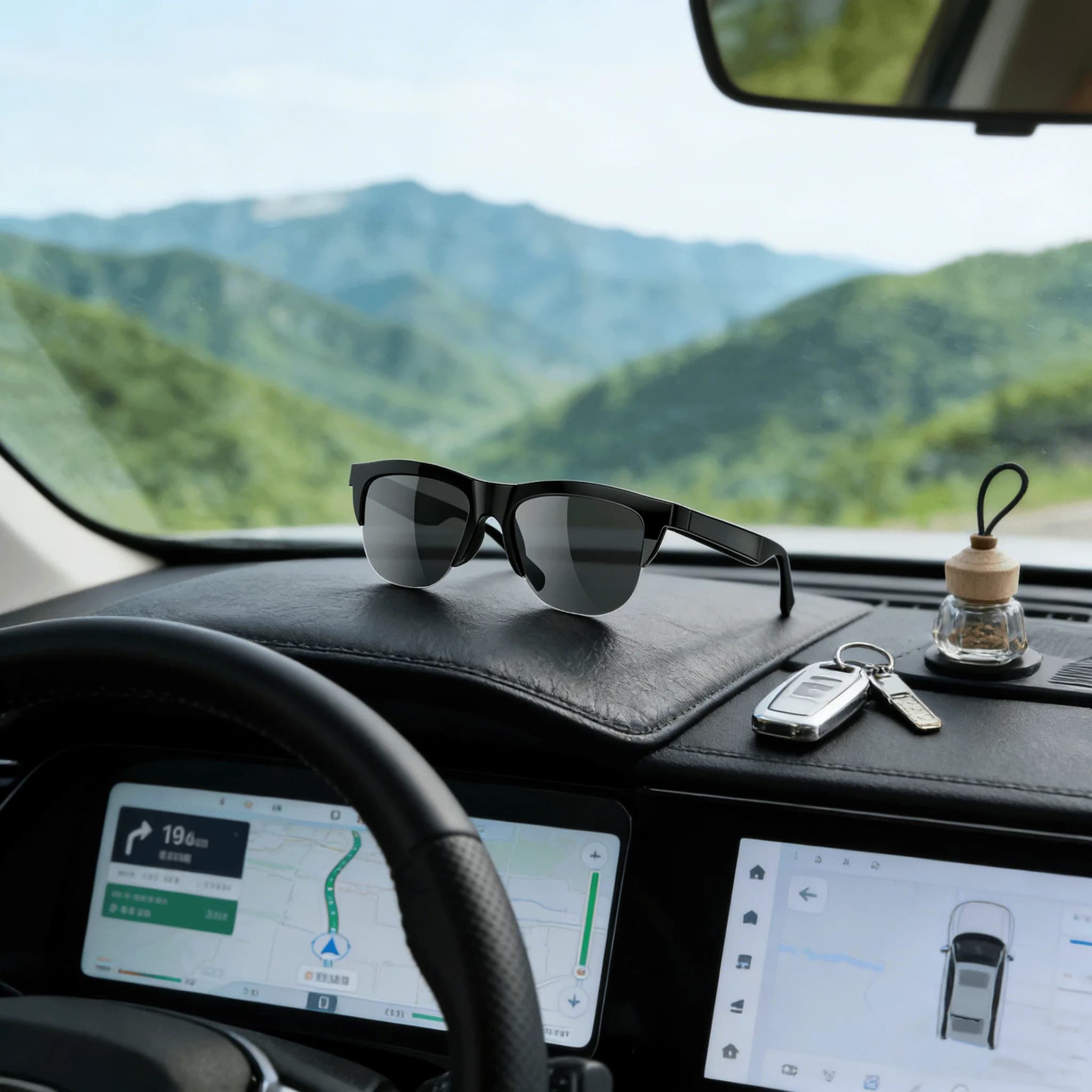 Occhiali da sole Bluetooth intelligenti: audio wireless e protezione solare all-in-one, occhiali sportivi con doppio altoparlante per chiamate HD e musica