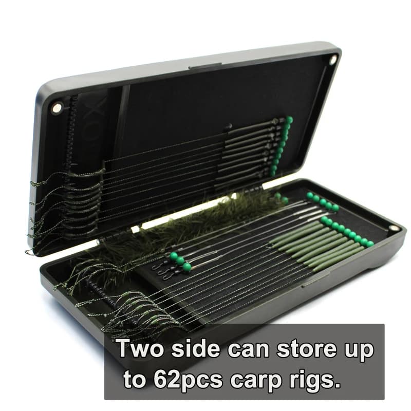 Carp Fishing Hook Link Rig Wallet Zig Chod Equipment Box Storage Box for Carp Fishing Equipment