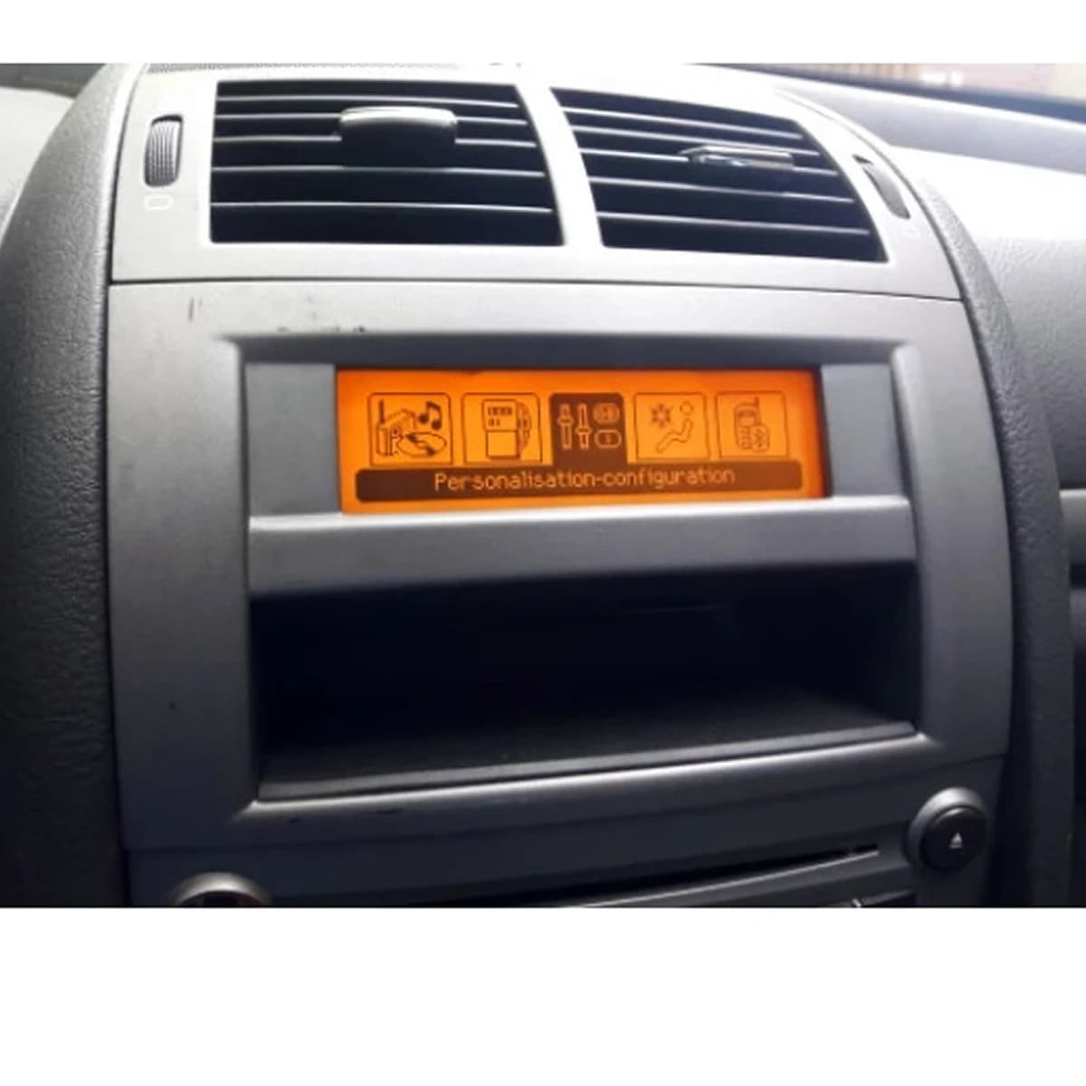Supporto originale di fabbrica USB Dual-zone air Bluetooth Display giallo monitor 12 pin per Peugeot 307 407 408 citroen C4 C5 schermo